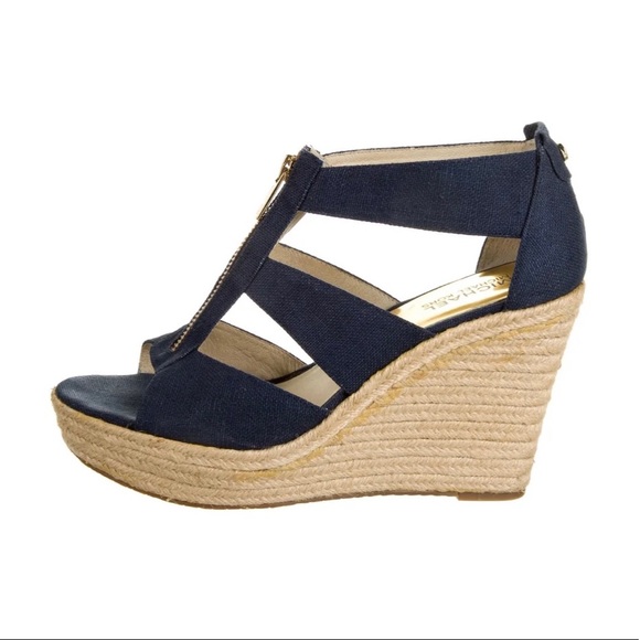Michael Kors Berkley Espadille Wedges - Picture 3 of 4